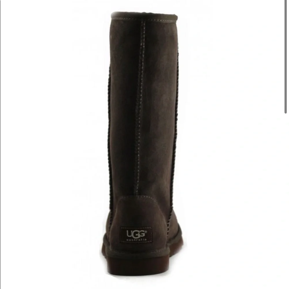 Chocolate Tall Uggs - Picture 2 of 4